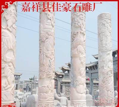 石雕龙柱的匠心传承 佳豪石雕厂的手工定制之路